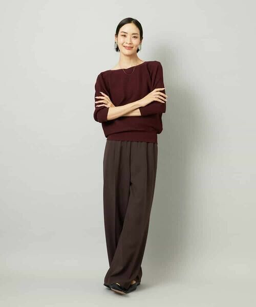 MICHEL KLEIN / ミッシェルクラン その他パンツ | コージーワイドパンツ | 詳細19