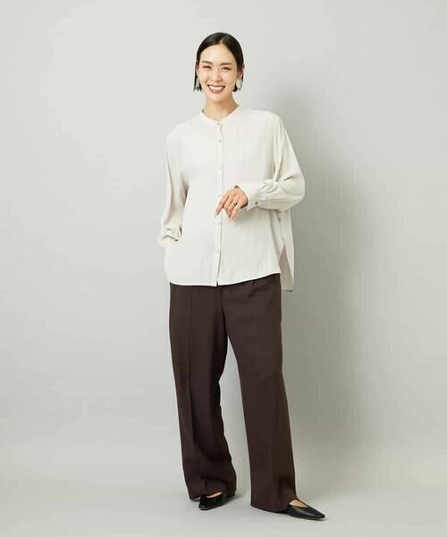 MICHEL KLEIN / ミッシェルクラン その他パンツ | コージーワイドパンツ | 詳細20