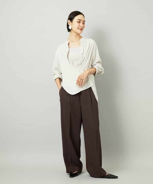 MICHEL KLEIN / ミッシェルクラン その他パンツ | コージーワイドパンツ | 詳細23