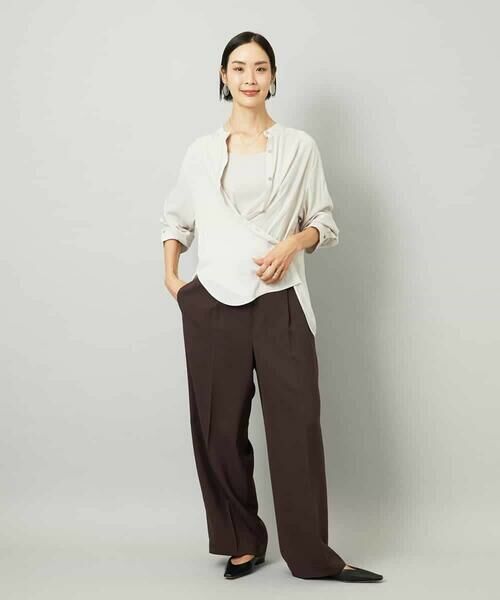 MICHEL KLEIN / ミッシェルクラン その他パンツ | コージーワイドパンツ | 詳細24