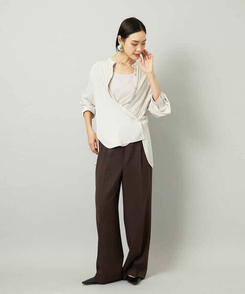 MICHEL KLEIN / ミッシェルクラン その他パンツ | コージーワイドパンツ | 詳細25