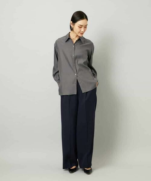 MICHEL KLEIN / ミッシェルクラン その他パンツ | コージーワイドパンツ | 詳細6