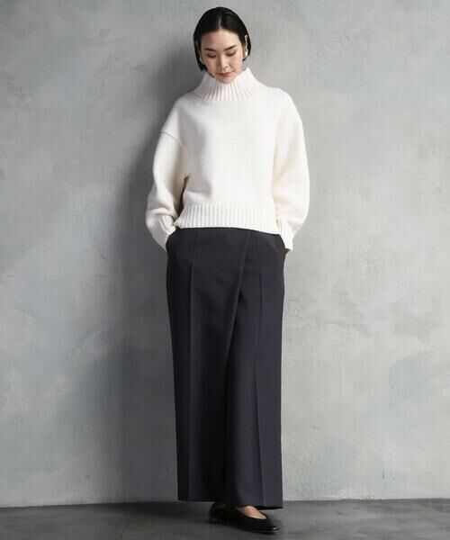 MICHEL KLEIN / ミッシェルクラン その他パンツ | ラップバレルパンツ | 詳細1