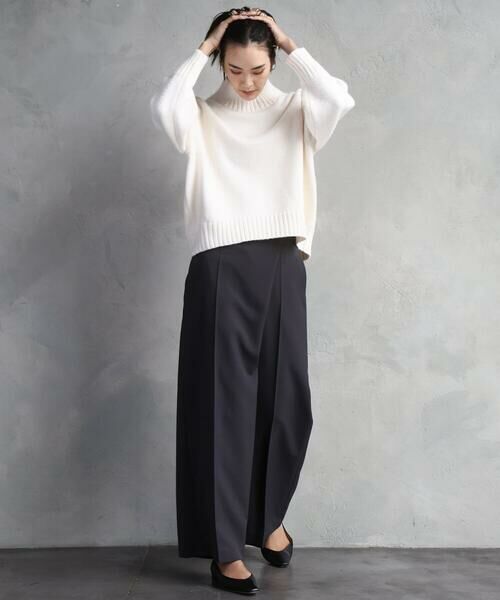 MICHEL KLEIN / ミッシェルクラン その他パンツ | ラップバレルパンツ | 詳細2