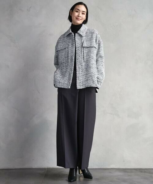 MICHEL KLEIN / ミッシェルクラン その他パンツ | ラップバレルパンツ | 詳細3