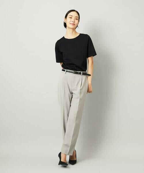 MICHEL KLEIN / ミッシェルクラン チノ・ワークパンツ | [セットアップ対応]テーパードパンツ | 詳細3