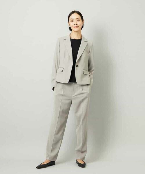 MICHEL KLEIN / ミッシェルクラン チノ・ワークパンツ | [セットアップ対応]テーパードパンツ | 詳細9