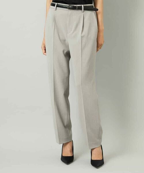 MICHEL KLEIN/ミッシェルクラン [セットアップ対応]テーパードパンツ グレー L
