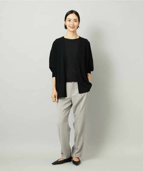 MICHEL KLEIN / ミッシェルクラン カーディガン・ボレロ | ドルマンスリーブトッパーカーディガン | 詳細16
