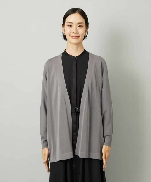 MICHEL KLEIN / ミッシェルクラン カーディガン・ボレロ | ドルマンスリーブトッパーカーディガン | 詳細19