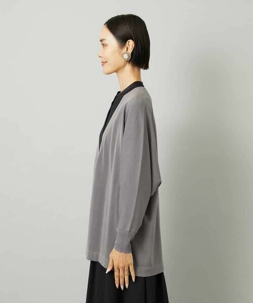 MICHEL KLEIN / ミッシェルクラン カーディガン・ボレロ | ドルマンスリーブトッパーカーディガン | 詳細20