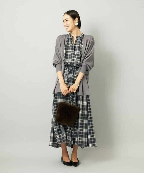 MICHEL KLEIN / ミッシェルクラン カーディガン・ボレロ | ドルマンスリーブトッパーカーディガン | 詳細5