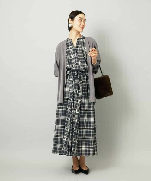 MICHEL KLEIN / ミッシェルクラン カーディガン・ボレロ | ドルマンスリーブトッパーカーディガン | 詳細6