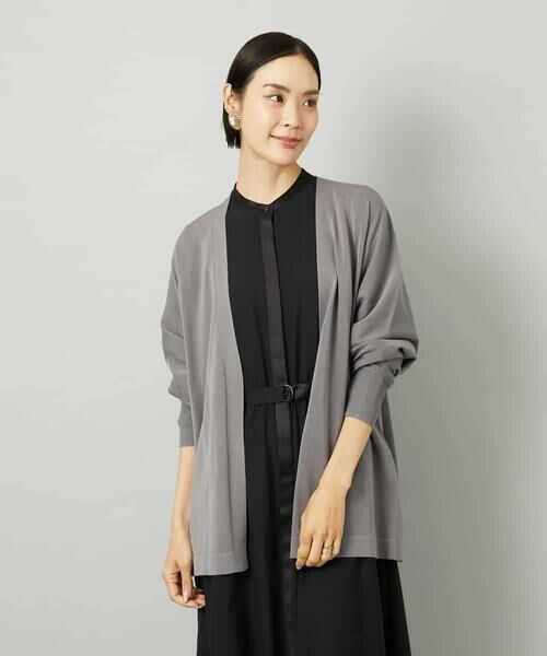 MICHEL KLEIN / ミッシェルクラン カーディガン・ボレロ | ドルマンスリーブトッパーカーディガン | 詳細7