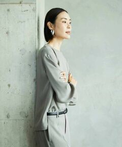 MICHEL KLEIN / ミッシェルクラン シャツ・ブラウス | [セットアップ対応]ノーカラーブラウス