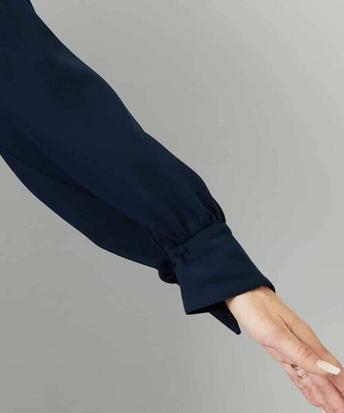 MICHEL KLEIN / ミッシェルクラン シャツ・ブラウス | [セットアップ対応]ノーカラーブラウス | 詳細18