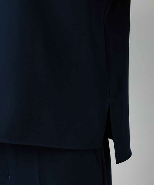 MICHEL KLEIN / ミッシェルクラン シャツ・ブラウス | [セットアップ対応]ノーカラーブラウス | 詳細20