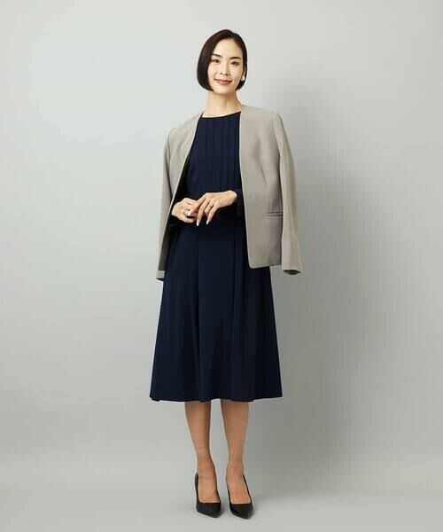 MICHEL KLEIN / ミッシェルクラン セットアップ | [セットアップ対応]ノーカラージャケット | 詳細17