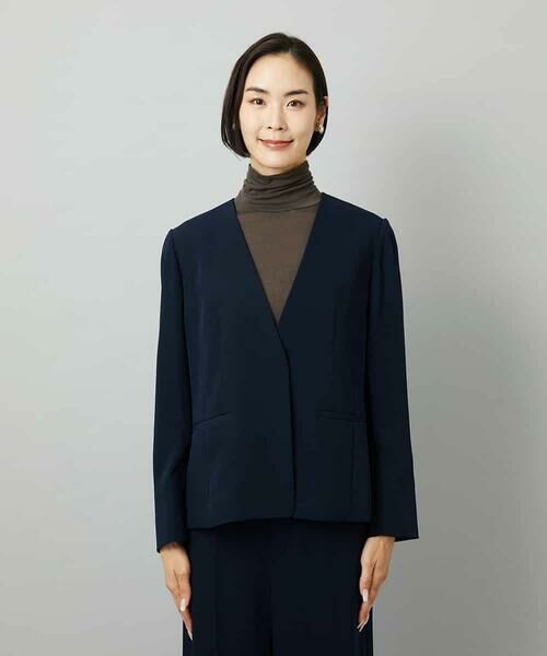 MICHEL KLEIN / ミッシェルクラン セットアップ | [セットアップ対応]ノーカラージャケット | 詳細18