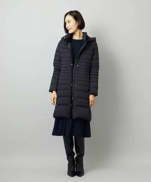 MICHEL KLEIN / ミッシェルクラン ロング・マキシ丈ワンピース | ノーカラープリーツワンピース | 詳細20