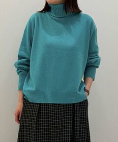 MICHEL KLEIN / ミッシェルクラン ニット・セーター | [新色追加][定番人気]ハイネックニット