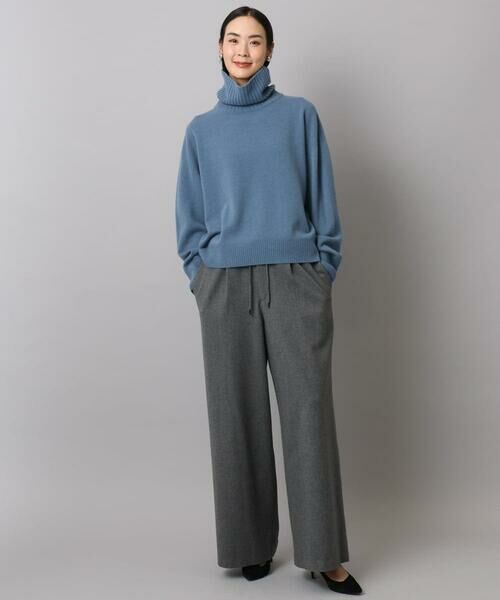 MICHEL KLEIN / ミッシェルクラン ニット・セーター | [新色追加][定番人気]ハイネックニット | 詳細10