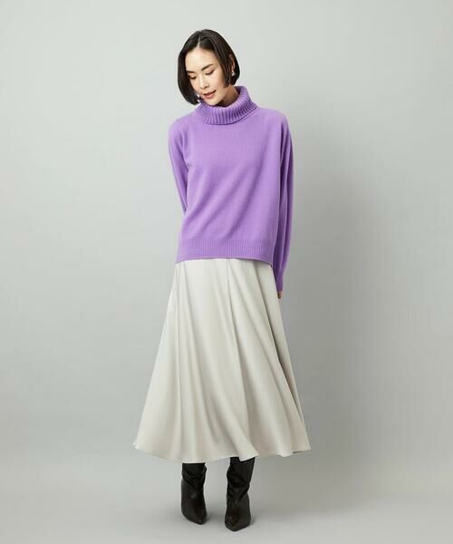 MICHEL KLEIN / ミッシェルクラン ニット・セーター | [新色追加][定番人気]ハイネックニット | 詳細15