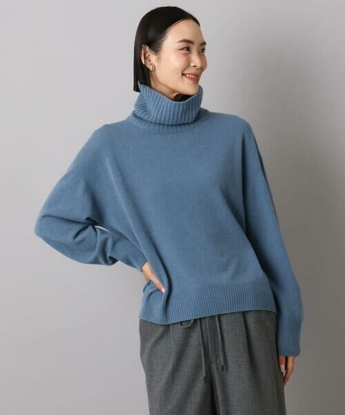 MICHEL KLEIN / ミッシェルクラン ニット・セーター | [新色追加][定番人気]ハイネックニット | 詳細6