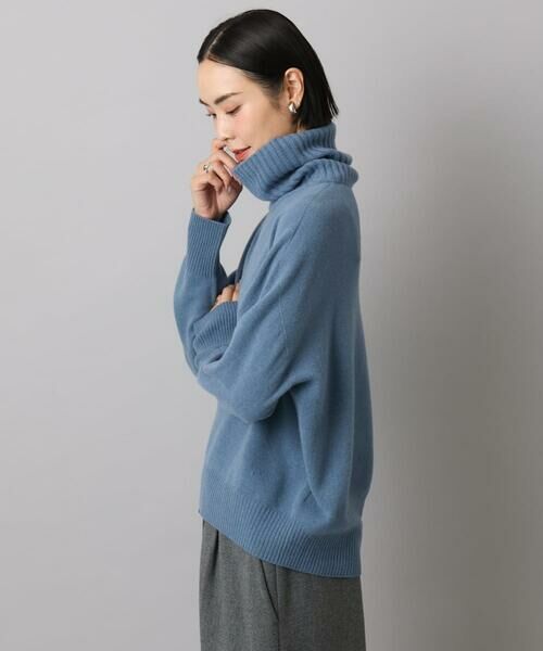 MICHEL KLEIN / ミッシェルクラン ニット・セーター | [新色追加][定番人気]ハイネックニット | 詳細8