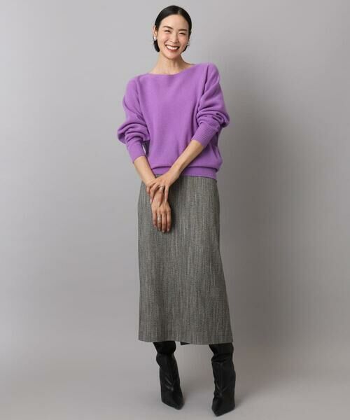 MICHEL KLEIN / ミッシェルクラン ニット・セーター | [定番人気]ホールガーメント(R)ドルマンスリーブニット | 詳細11