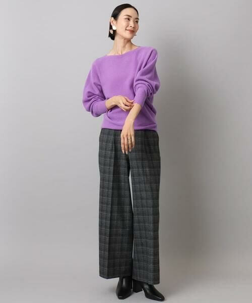 MICHEL KLEIN / ミッシェルクラン ニット・セーター | [定番人気]ホールガーメント(R)ドルマンスリーブニット | 詳細14