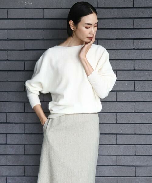 MICHEL KLEIN / ミッシェルクラン ニット・セーター | [定番人気]ホールガーメント(R)ドルマンスリーブニット | 詳細17