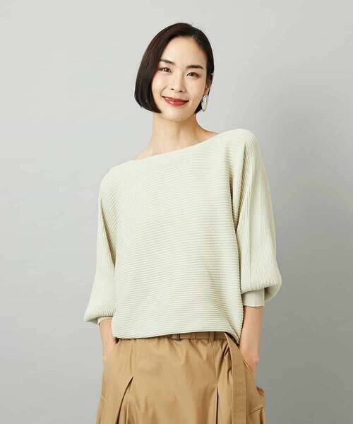 MICHEL KLEIN / ミッシェルクラン ニット・セーター | ホールガーメント(R)ドルマンスリーブニット | 詳細13