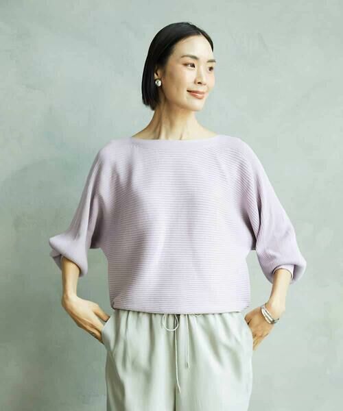 MICHEL KLEIN / ミッシェルクラン ニット・セーター | ホールガーメント(R)ドルマンスリーブニット | 詳細18