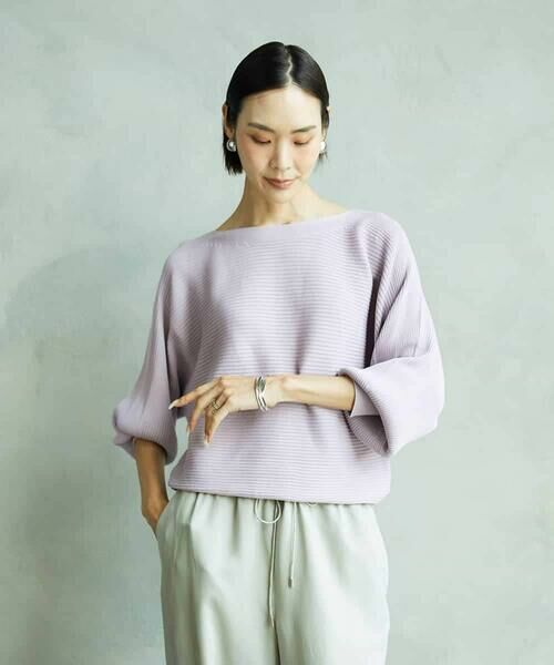 MICHEL KLEIN / ミッシェルクラン ニット・セーター | ホールガーメント(R)ドルマンスリーブニット | 詳細19