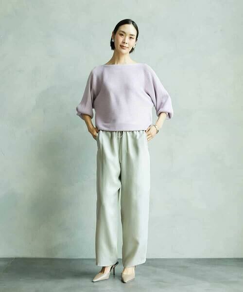 MICHEL KLEIN / ミッシェルクラン ニット・セーター | ホールガーメント(R)ドルマンスリーブニット | 詳細21