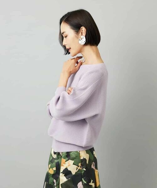 MICHEL KLEIN / ミッシェルクラン ニット・セーター | ホールガーメント(R)ドルマンスリーブニット | 詳細24