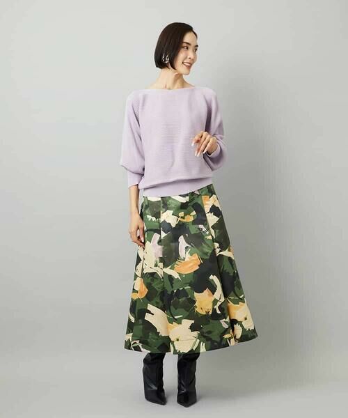 MICHEL KLEIN / ミッシェルクラン ニット・セーター | ホールガーメント(R)ドルマンスリーブニット | 詳細25