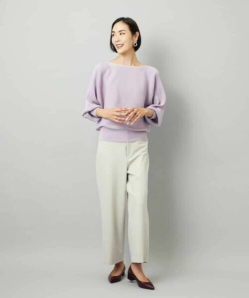 MICHEL KLEIN / ミッシェルクラン ニット・セーター | ホールガーメント(R)ドルマンスリーブニット | 詳細30