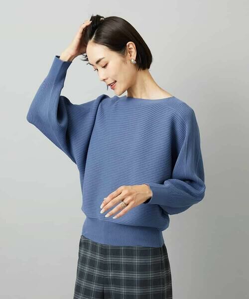 MICHEL KLEIN / ミッシェルクラン ニット・セーター | ホールガーメント(R)ドルマンスリーブニット | 詳細5