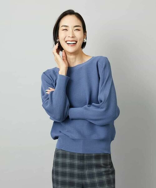 MICHEL KLEIN / ミッシェルクラン ニット・セーター | ホールガーメント(R)ドルマンスリーブニット | 詳細6