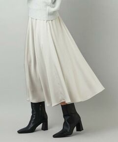 MICHEL KLEIN / ミッシェルクラン ロング・マキシ丈スカート | サテンマーメードスカート