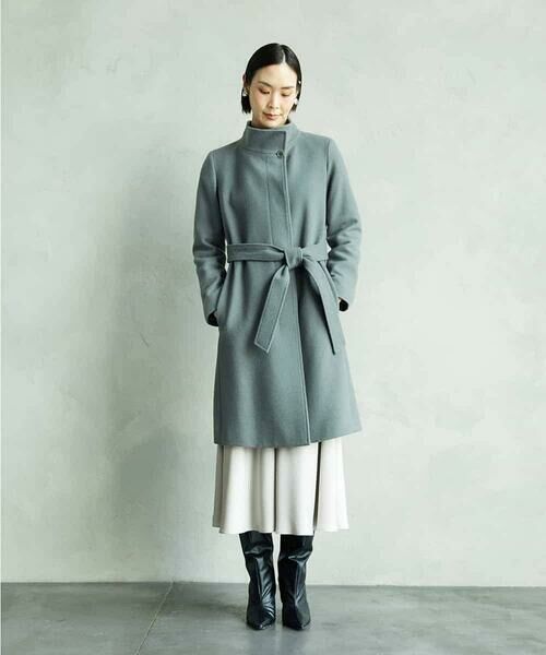 MICHEL KLEIN / ミッシェルクラン ロング・マキシ丈スカート | サテンマーメードスカート | 詳細22