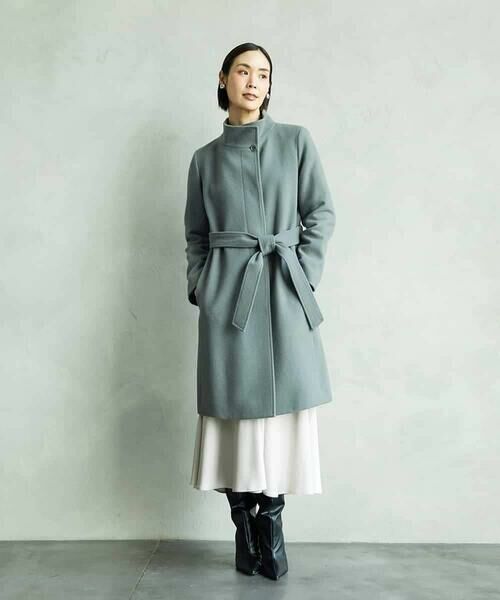 MICHEL KLEIN / ミッシェルクラン ロング・マキシ丈スカート | サテンマーメードスカート | 詳細23