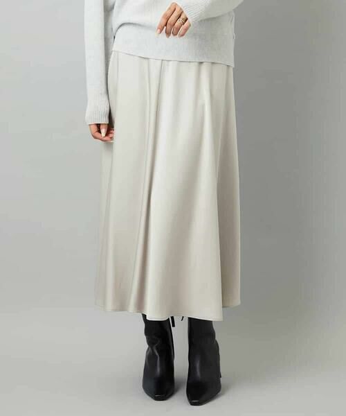 MICHEL KLEIN / ミッシェルクラン ロング・マキシ丈スカート | サテンマーメードスカート | 詳細24