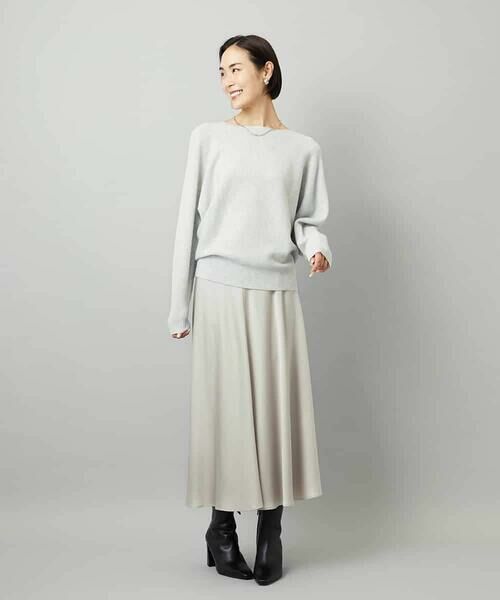 MICHEL KLEIN / ミッシェルクラン ロング・マキシ丈スカート | サテンマーメードスカート | 詳細26