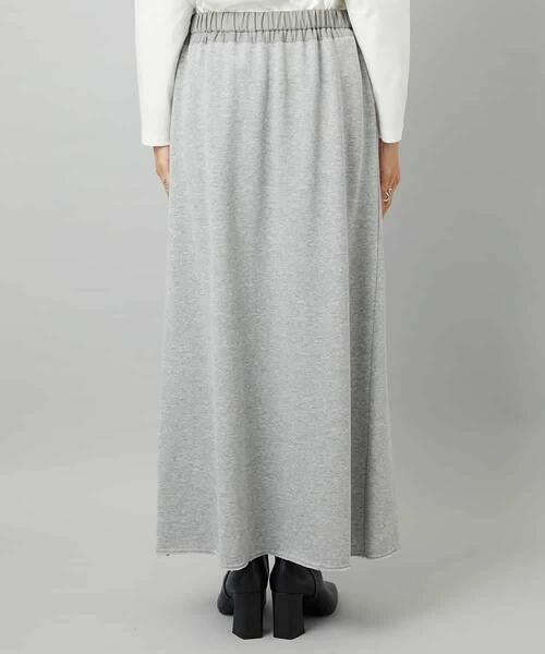 MICHEL KLEIN / ミッシェルクラン ロング・マキシ丈スカート | [セットアップ対応]ラメ裏毛ナロースカート | 詳細18