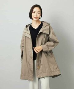 MICHEL KLEIN / ミッシェルクラン その他アウター | キルトライナー付きフードコート