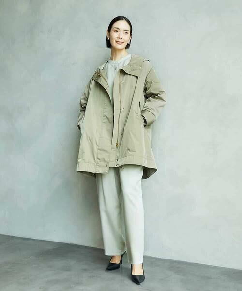 MICHEL KLEIN / ミッシェルクラン その他アウター | キルトライナー付きフードコート | 詳細3