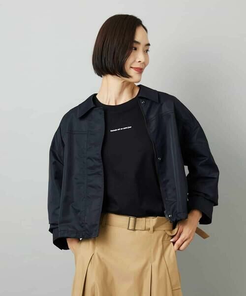 MICHEL KLEIN / ミッシェルクラン その他アウター | ステンカラーショートブルゾン | 詳細12